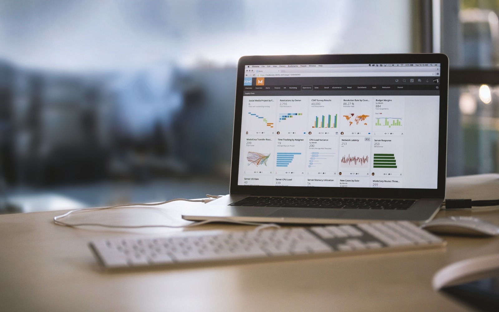 SEO monthly report dashboard showing organic traffic rankings and performance metrics for Indian business