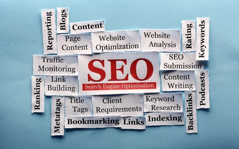 White hat SEO strategies and search engine optimization elements for website ranking